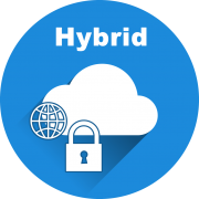 hybrid cloud icon